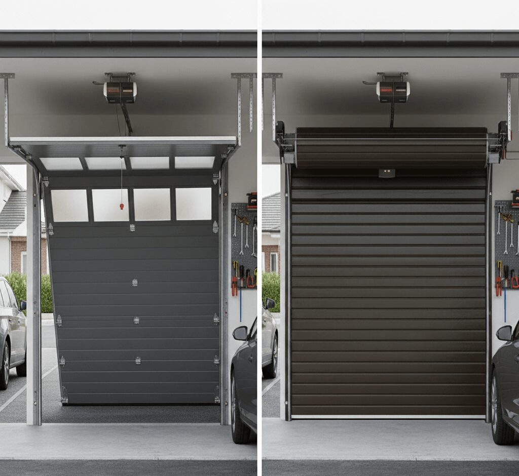 A Guide to Sectional vs. Roller Garage Doors