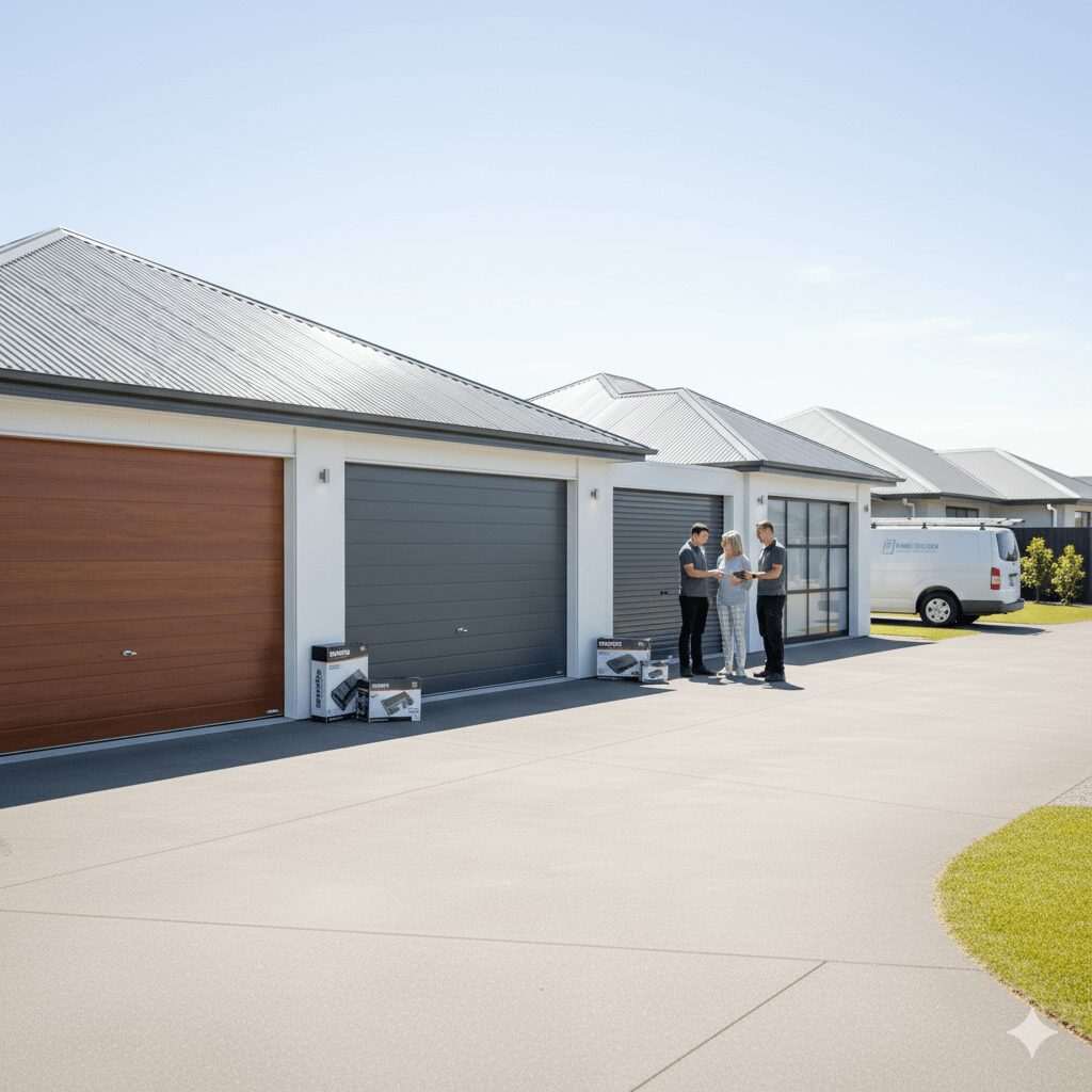 install all garage doors brands