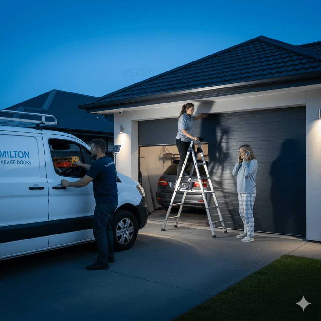 garage door problems in Hamilton